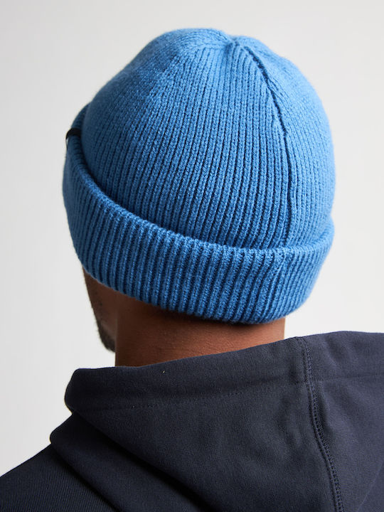 Beanie Unisex Beanie Gestrickt in Blau Farbe
