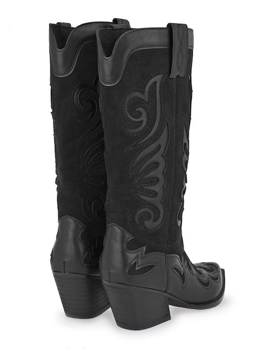 Damenstiefel Schwarz