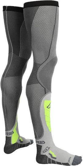 Καλτσες X-leg Vented Pro Grey Yellow 26704.290 Acerbis