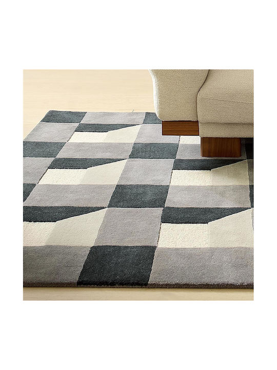 Harlequin Lucrat manual Covor Rectangular Din lână Grey