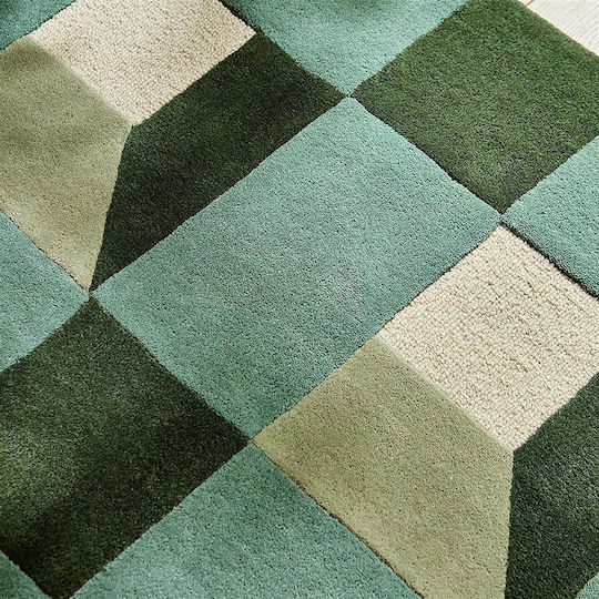 Harlequin Χειροποίητο Χαλί Ορθογώνιο Μάλλινο Fern 170x240cm