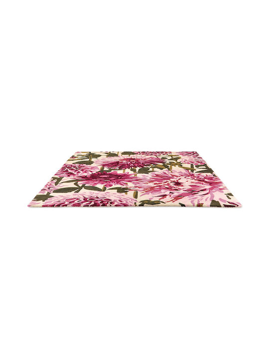 Harlequin Χειροποίητο Χαλί Ορθογώνιο Μάλλινο Fuchsia Palm 170x240cm