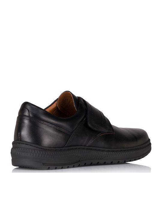 Men's Leather Moccasins Black