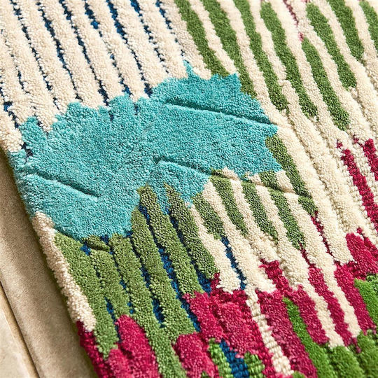 Harlequin Χειροποίητο Χαλί Ορθογώνιο Μάλλινο Green-multi 140x200cm