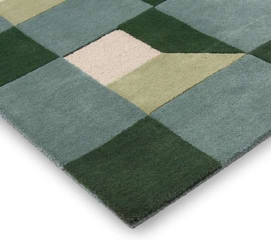 Harlequin Χειροποίητο Χαλί Ορθογώνιο Μάλλινο Green 200x280cm