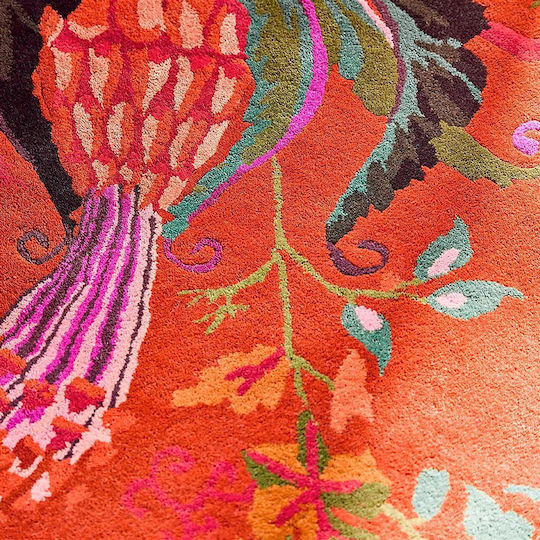 Harlequin Χειροποίητο Χαλί Ορθογώνιο Amber/lapis 140x200cm