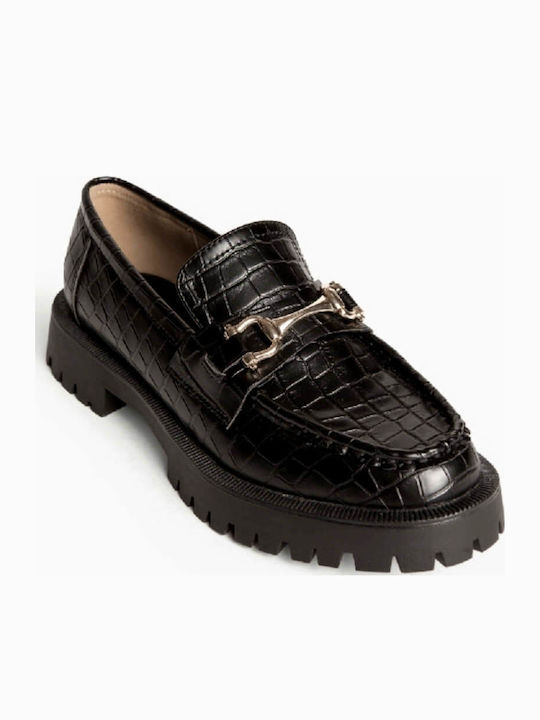 Γυναικεία Loafers σε Μαύρο Χρώμα