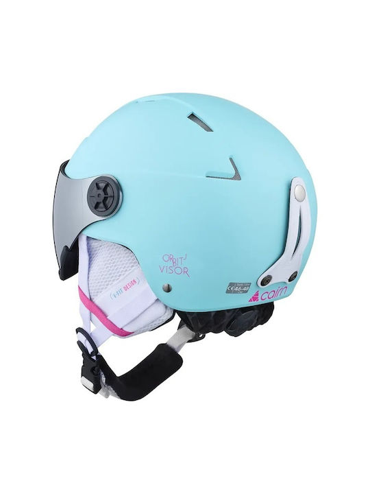 Cairn Orbit Visor Παιδικό Κράνος για Σκι & Snowboard σε Τιρκουάζ Χρώμα