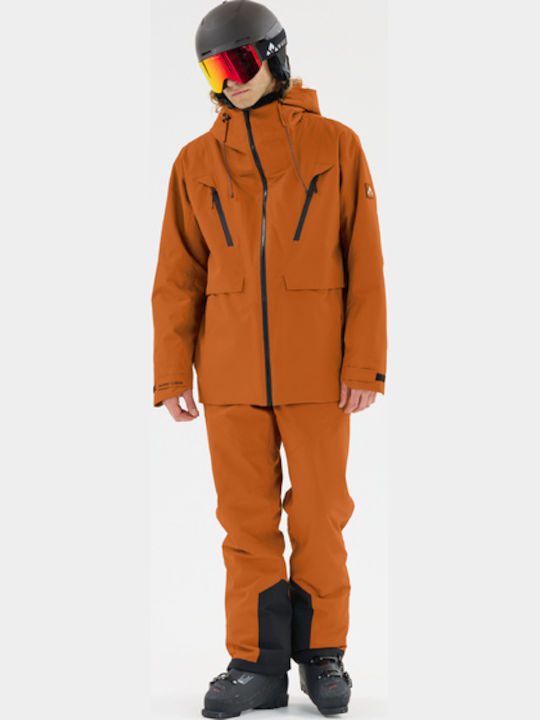 Whistler Men's Ski & Snowboard Jacket Brown WH-W243253-5086_1