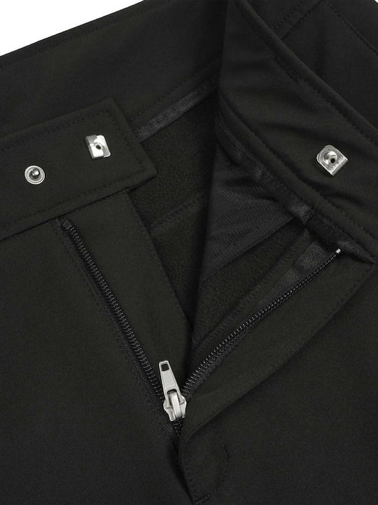 Icepeak Erding 857101380-990 Men's Trousers for Ski & Snowboard Soft Shell Black