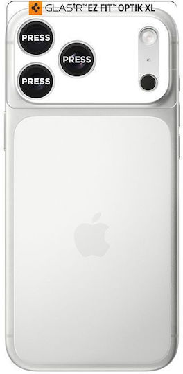 Spigen Camera Protection Tempered Glass Silver for the iPhone 17 Pro