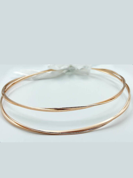 Handmade Rose Gilded Wedding Crowns Simplicity Rose Gold