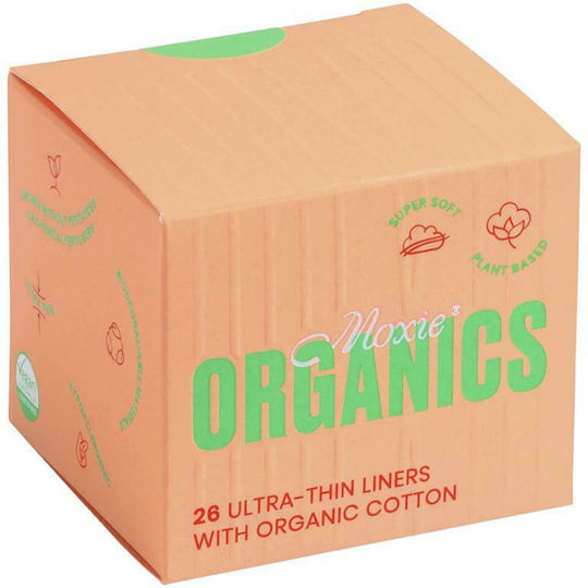 Moxie Organics Ultra-thin Liners Slipeinlagen 26Stück