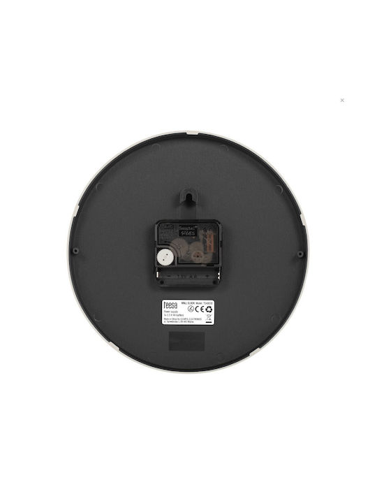 Teesa Ceas De Perete Alb Ø20cm