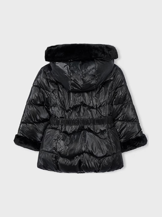 Kids' Casual Jacket with Hood Black