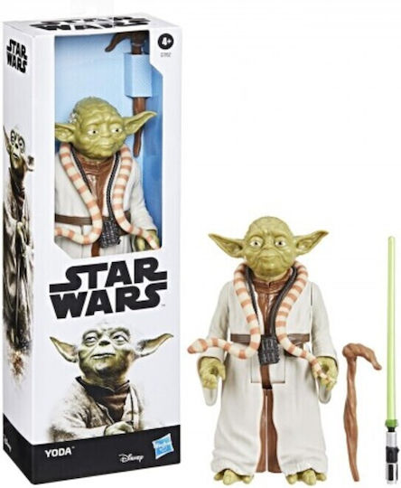 Titan Hero Star Wars Yoda Action Figure For 4+ Years 17.5cm