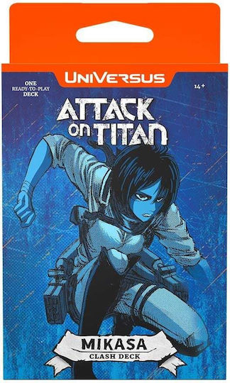 Attack On Titan Battle Humanity Clash Mikasa Deck Levi Deck