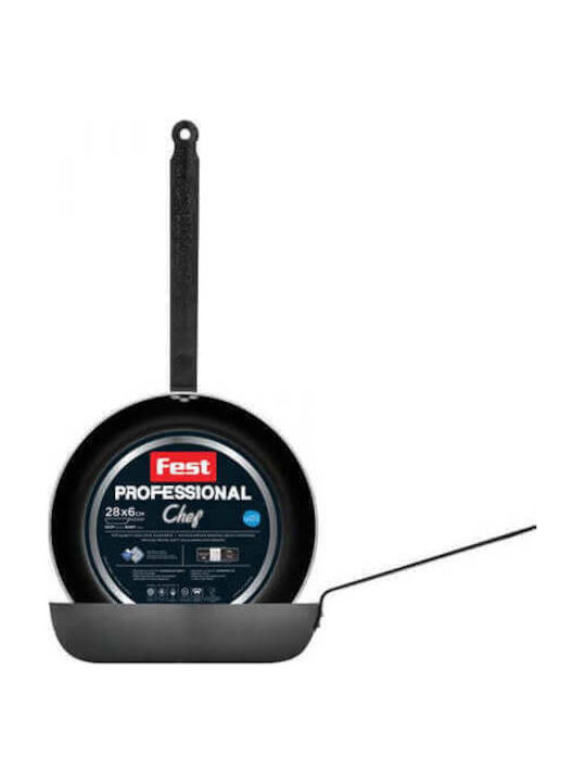 Fest Chef Plus Τηγάνι από Αλουμίνιο με Αντικολλητική Επίστρωση 26cm