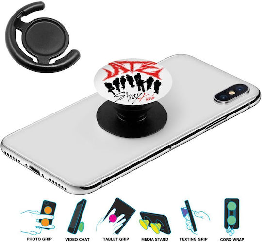 Stray Kids Boy Band Phone Holders Stand Μαύρο Βάση Στήριξης Κινητού Στο Χέρι