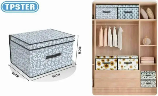 Tpster Stoff Aufbewahrungsbox mit Deckel