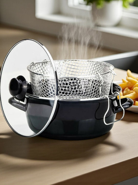 XM-Casa Κατσαρόλα Φριτέζα 5.5lt / 26cm
