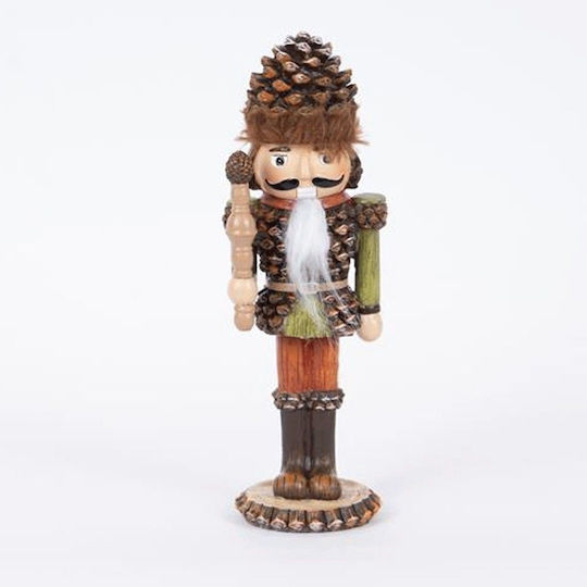 Soldier Pinecone Green-Red 20.50cm
