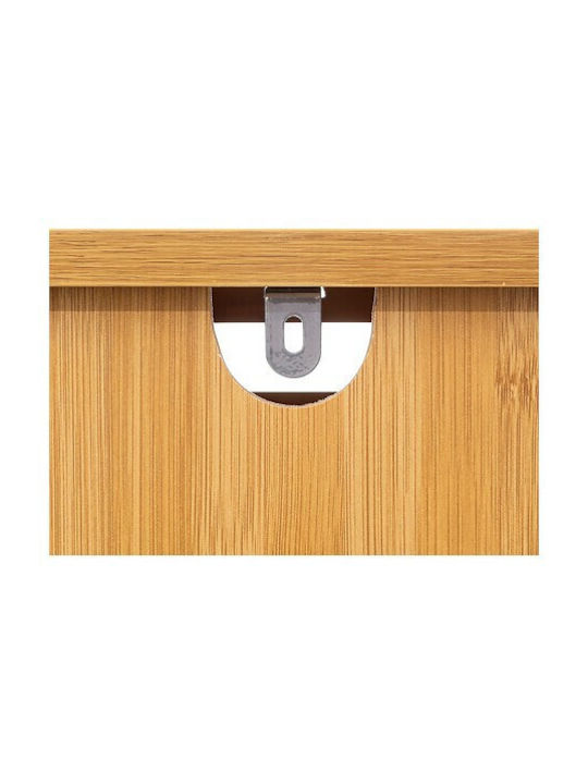Drawers Storage Sicela Bamboo with 4 Drawers L40xW30xH97.5cm