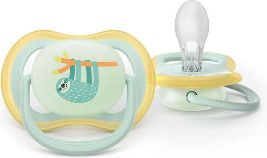 Philips Ultra Air Ορθοδοντικές Πιπίλες Σιλικόνης Νυκτός για 0-6 μηνών 2τμχ