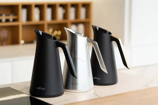Vialli Design Soho Plastic Thermos Jug 1L Black