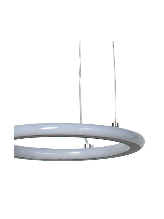 Keskor Κρεμαστό Φωτιστικό Μαύρο LED 21x21x80εκ.