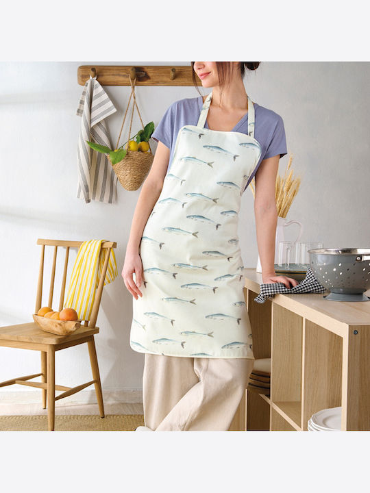 Kentia Loft Sardine Ποδιά Κουζίνας Πολύχρωμη 83x62cm