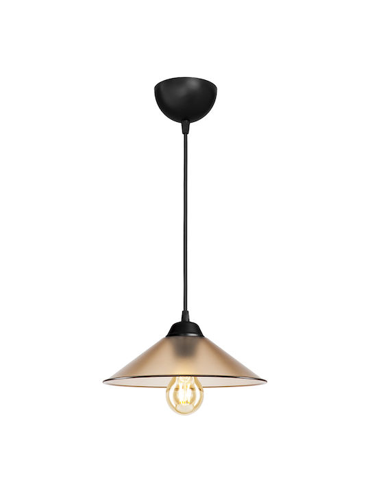 Heronia Pendant Light Honey with Socket E27 22x22cm