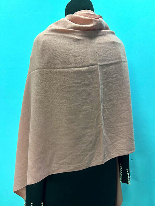 Frauen Wollschal Beige