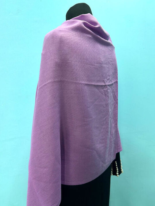 Women's Wool Scarf Purple