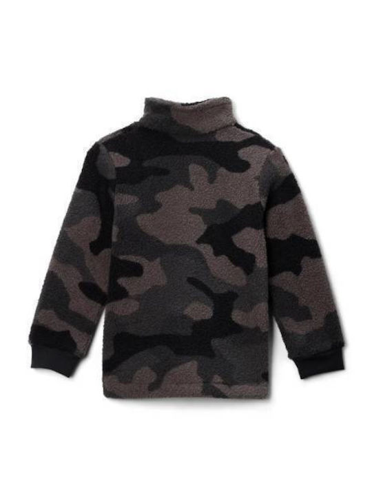 Παιδική Ζακέτα Fleece Καμουφλάζ Sherpa