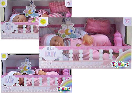 ToyMarkt Σετ με Μωρό Κούκλα για 3+ Ετών 35 εκ. (Διάφορα Σχέδια) 1τμχ