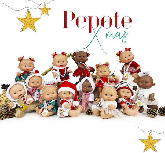Nines d' Onil Baby Doll X-mas Edition Snowman 26 cm Various Designs 1pc