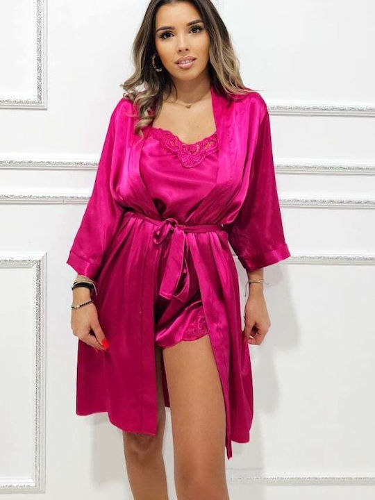 Set Pijamale pentru Femei Fuchsia