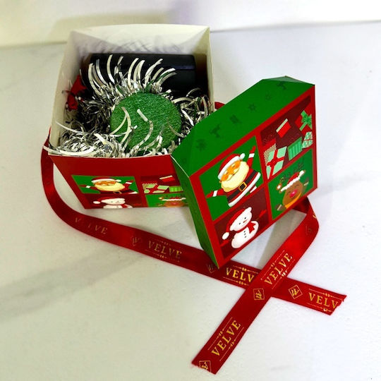 Secret Santa Package Scented Candle Cufflink Set Tie Pin In A Christmas Design Box