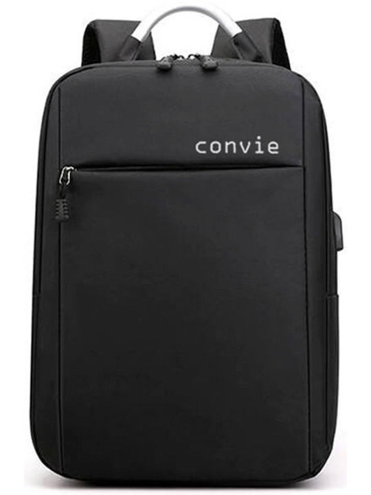 Convie Convie Tasche Rucksack für Laptop 15.6" in Schwarz Farbe