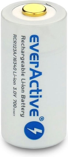 everActive Επαναφορτιζόμενη Μπαταρία 16340 Li-ion 700mAh 3V 1τμχ