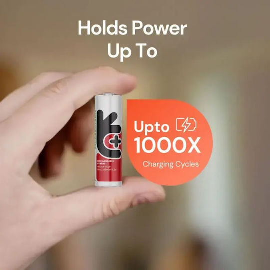 Uniross Aa 2500 Hybrio Rechargeable Battery 2pcs