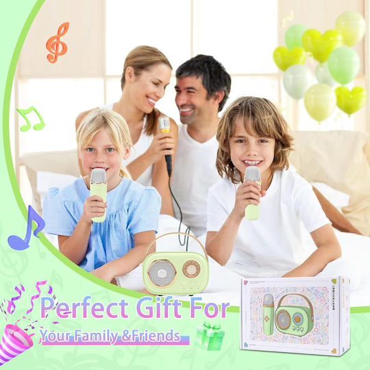 Karaoke-Lautsprecher mit Kabellosen Mikrofone C30 Pro 95623295656 Beiges