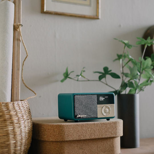Sangean DDR-7X Настолен Акумулаторен Радиоприемник DAB+ с Bluetooth Зелен
