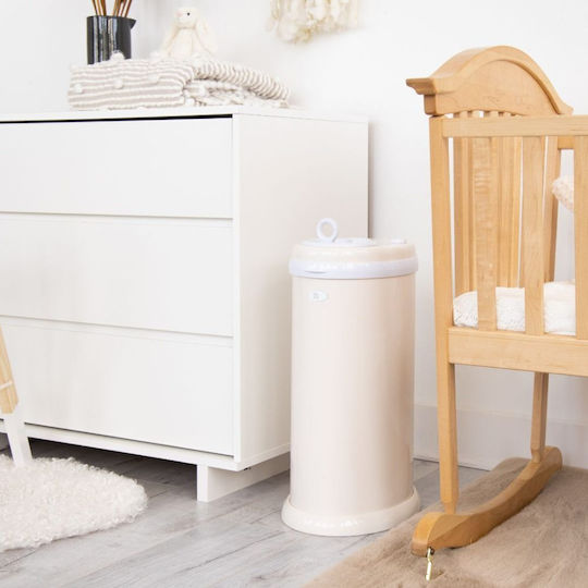 Ubbi Diaper Disposal Bin Ivory 1pcs