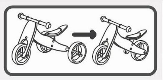 FreeOn Bicicletă de Echilibru pentru Copii Rider Plus Alb
