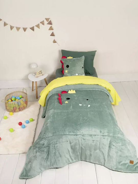 Nima Pătură pentru copii Single Green 160x220buc