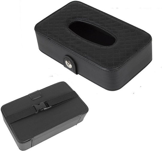 Tissue-Halter Schwarz 21x12x6.3cm