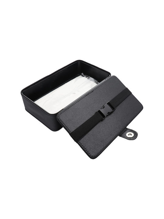 Suport pentru șervețele Neagră 21x12x6.3cm