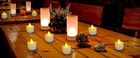 LED Tealight Lamp 12 pcs